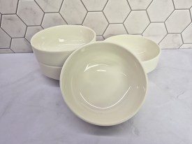 Consome tazon ceramica blanca
